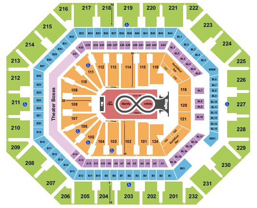 PHX Arena Katy Perry Seating Chart